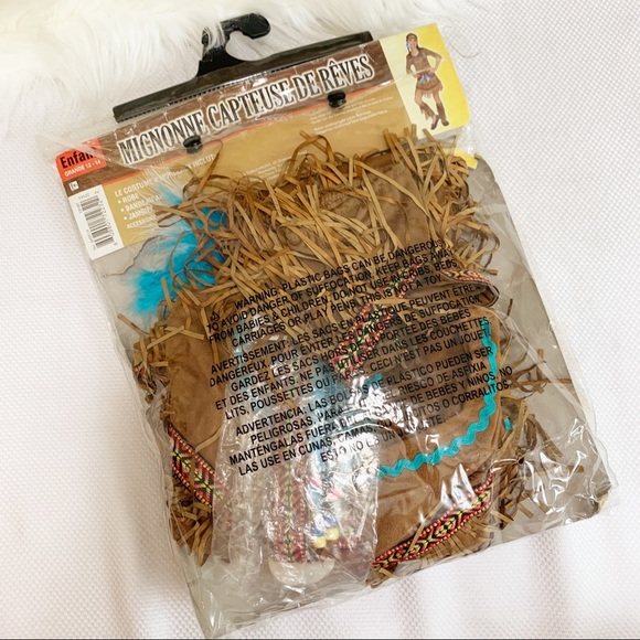 Dream Catcher Cutie Girls Toddler Native American Halloween Costume - Picture 5 of 11